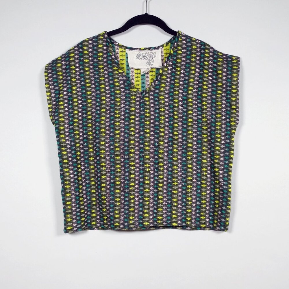 Ace & Jig Mason Shell in Electric, Small